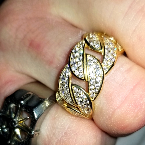 Gold Diamonds size9